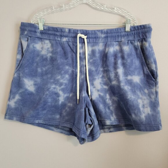 Danskin Pants - Danskin XL Tie Dye Pull On Shorts w/Drawstring
